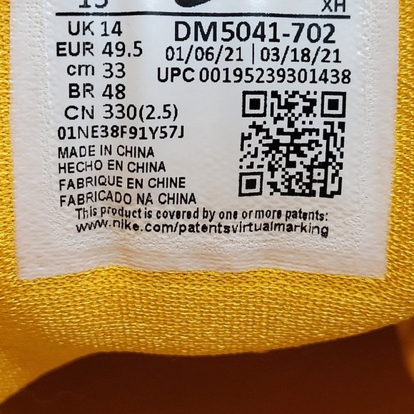 Nike Kyrie Low 4 TB University Gold Basketball Shoes DM5041-702 Men’s Size 15 - Picture 8 of 8